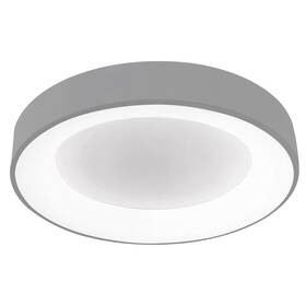 Stropní svítidlo Solight kulaté Treviso, 48W, 2880lm, stmívatelné, dálkové ovládání šedé

