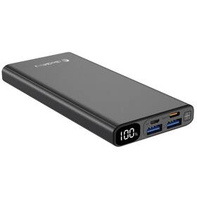 Powerbanka GoGEN PB100008 10000 mAh, USB-C PD 20W černá barva
