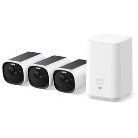 IP kamera Anker eufy E40 (3 ks + HomeBase 2) bílá

