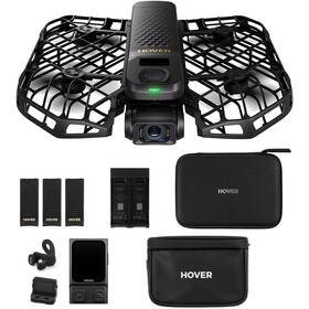 Dron HOVERAir X1 Pro Max Ultimate Cycling Kit černý

