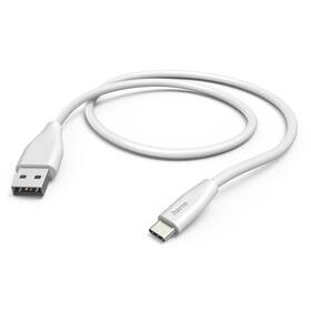 Kabel Hama USB-C 2.0, 1,5m bílý

