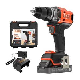 Vrtací šroubovák Black-Decker BLD682D1XK-QW (s baterií) 
