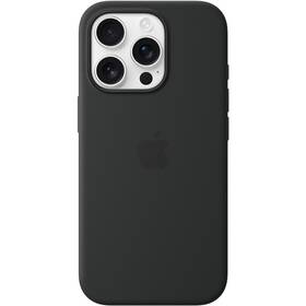 Kryt na mobil Apple iPhone 16 Pro Silicone Case s MagSafe - černý 
