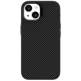 Kryt na mobil WG Platinum Carbon Magnet na Apple iPhone 15 černá barva
