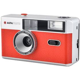 Analogový fotoaparát AgfaPhoto Analogue Photo Camera červený

