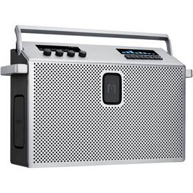 Přenosný reproduktor Mondo Speaker Large stříbrný

