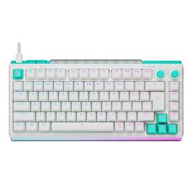 Klávesnice Logitech G512 X 75, US INTL layout, Tactile bílá

