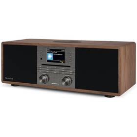 Internetový radiopřijímač s DAB+ Technisat DIGITRADIO 650 hnědá barva
