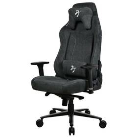 Herní židle Arozzi VERNAZZA XL Soft Fabric šedá

