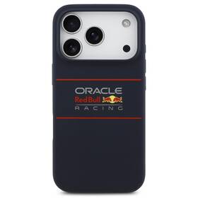 Kryt na mobil Red Bull Silicone Horizontal Logo MagSafe na Apple iPhone 17 Pro Max tmavě modrý

