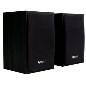 Reproduktory C-Tech SPK-09, 2.0 černé/dřevo

