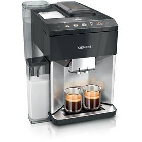 Automatický kávovar Siemens TQ517R03 černý/nerez

