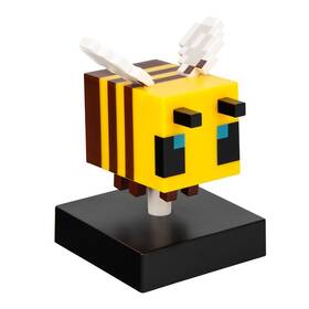 Dekorativní LED Paladone Icon Light Minecraft - Včelka černé/žluté

