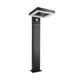 Venkovní svítidlo Tesla Lightning TS101, 50cm, 300 lm, 3000K, PIR, solární černé

