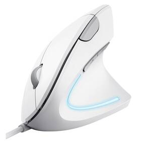 Myš Trust Verto Ergonomic bílá barva
