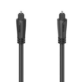 Kabel Hama Toslink, optický, 3m černý


