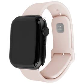 Řemínek FIXED Silicone Sporty Strap na Apple Watch 42/44/45mm růžový

