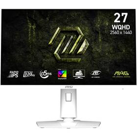 Herní monitor MSI MAG 274QRFW X32 bílý

