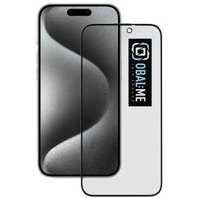 Tvrzené sklo Obal:Me Privacy 5D na Apple iPhone 15 Pro černé

