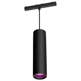 Závěsné svítidlo Philips White and Color Ambiance Perifo černé

