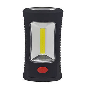 Svítilna Solight závěsná, 3W COB + 3 SMD LED černá

