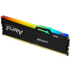  Operační paměť Kingston FURY Beast Black RGB 32GB DDR5 5200MHz CL40