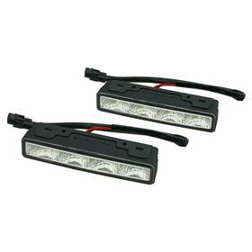 Světla denního svícení Compass RL hom. 4 HIGH POWER LED on/off systém DRL 

