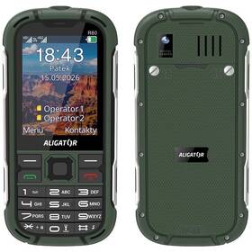 Mobilní telefon Aligator R60 eXtremo zelený


