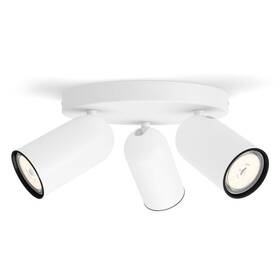 Bodové svítidlo Philips Pongee, 3xGU10 bílé

