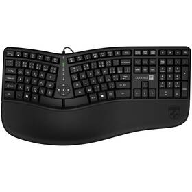 Klávesnice Connect IT For Health Ergo, CZ/SK černá barva
