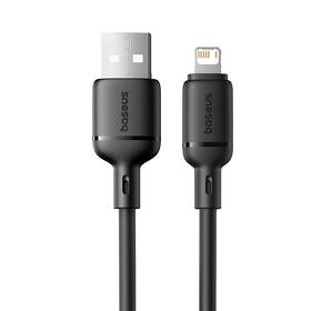Kabel Baseus Silky USB/Lightning 1m 2.4A černý

