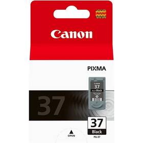 Inkoustová náplň Canon PG-37Bk, 220 stran černá

