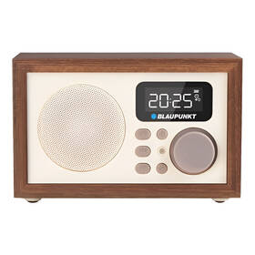 Radiopřijímač Blaupunkt HR5BR bílý/hnědý

