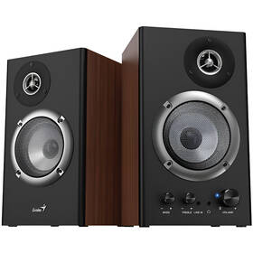 Reproduktory Genius SP-HF1200B černé/hnědé

