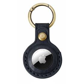 Klíčenka Mobile Origin AirTag Leather Keychain A6 černý

