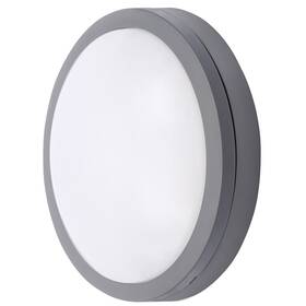 Stropní svítidlo Solight Siena, 20W, 1500lm, 4000K, IP54, 23cm šedé


