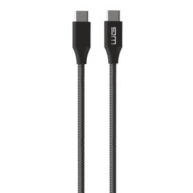 Kabel WG USB-C/USB-C, 140W, 1,5m černý

