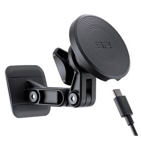 Držák na mobil SP Connect Charging Adhesive Mount Pro SPC+ černá barva
