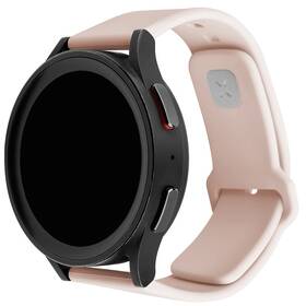 Řemínek FIXED Silicone Sporty Strap s Quick Release 20mm růžový

