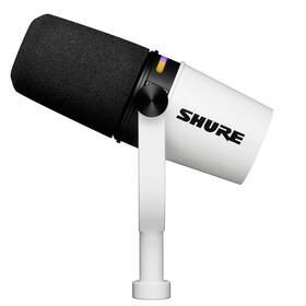 Mikrofon Shure MV7+ bílý

