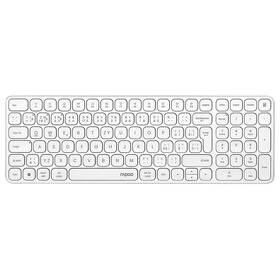 Klávesnice Rapoo E9310M multi-mode, CZ/SK layout bílá

