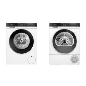 Set výrobků Siemens WG44G2Z3CS + WQ43G2AMCS bílý

