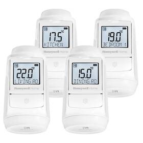 Bezdrátová termohlavice Honeywell Home EvoHome EVO-TRV4 / 4x EVO-TRV bílá

