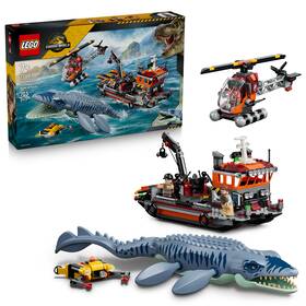 Stavebnice LEGO® Jurassic World  77983 Útok dinosaura mosasaura na loď 


