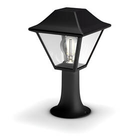 Venkovní svítidlo Philips Alpenglow Pedestal, E27 černé

