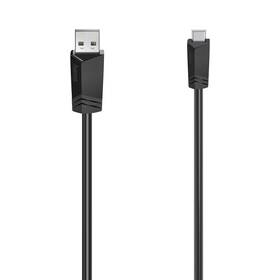 Kabel Hama USB/mini USB, 1,5m černý

