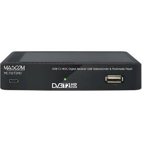 Set-top box Mascom MC710T2 HD černý

