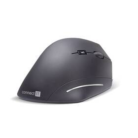 Myš Connect IT Vertical Ergonomic Wireless černá barva
