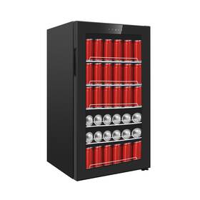 Chladicí vitrína Guzzanti GZ 130G černá

