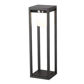 Venkovní svítidlo Tesla Lightning TS201, 50cm, 300 lumenů, 3000K, PIR, solární černé

